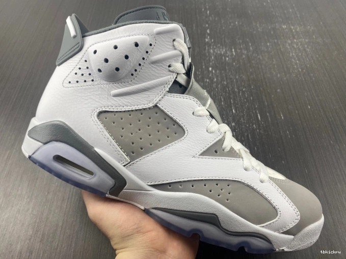 Rep TBK 6 Air CT8529-100 Jordan Cool Grey 0630